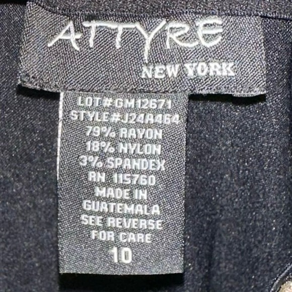 Attyre Gold Metallic Animal Print Pants - Picture 4 of 5